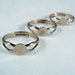 Ring Blanks With a Little More Class --- 30 --- Adjustable ring blanks with a 6MM glue pad