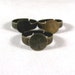Adjustable Antique Brass Ring Blanks --(30)--Size 6 1/2 to 9---10mm glue pad