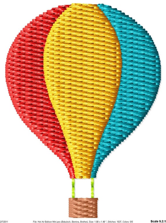 Mini Hot Air Balloon Designs 3