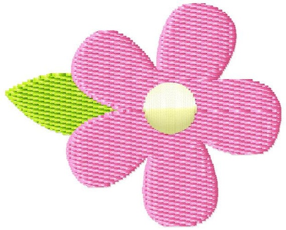 Flower 2 Mini Machine Embroidery Design