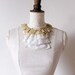 Victorian Steampunk lace neck ruffle