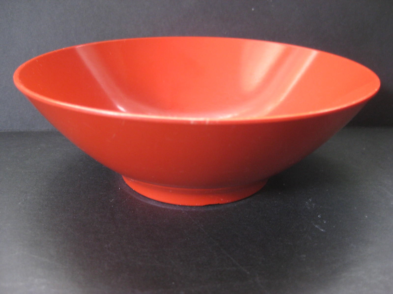 Retro Florence by Prolon Orange Melmac Bowl. midcentury
