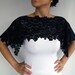navy shoulder wrap