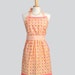 Retro Kitsch / Pastel Coral and Petite Flower Buds for Everyday or as a Hostess
