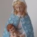 Religious Figurine Madonna and Child . Icon . Statue . Mother Mary . Jesus