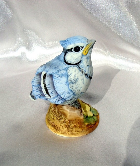 Original Andrea by Sadek Baby Blue Jay Bird Animal