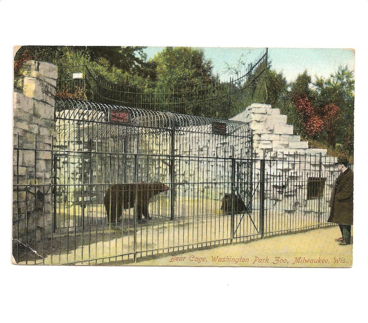 teddy bear zoo cage