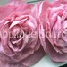 Shabby Chic Vintage Look Victorian Silk Rose Flowers x 4 Rose Pink