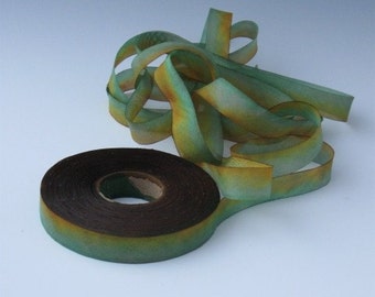 SILK RIBBON bias-cut hand dyed GL