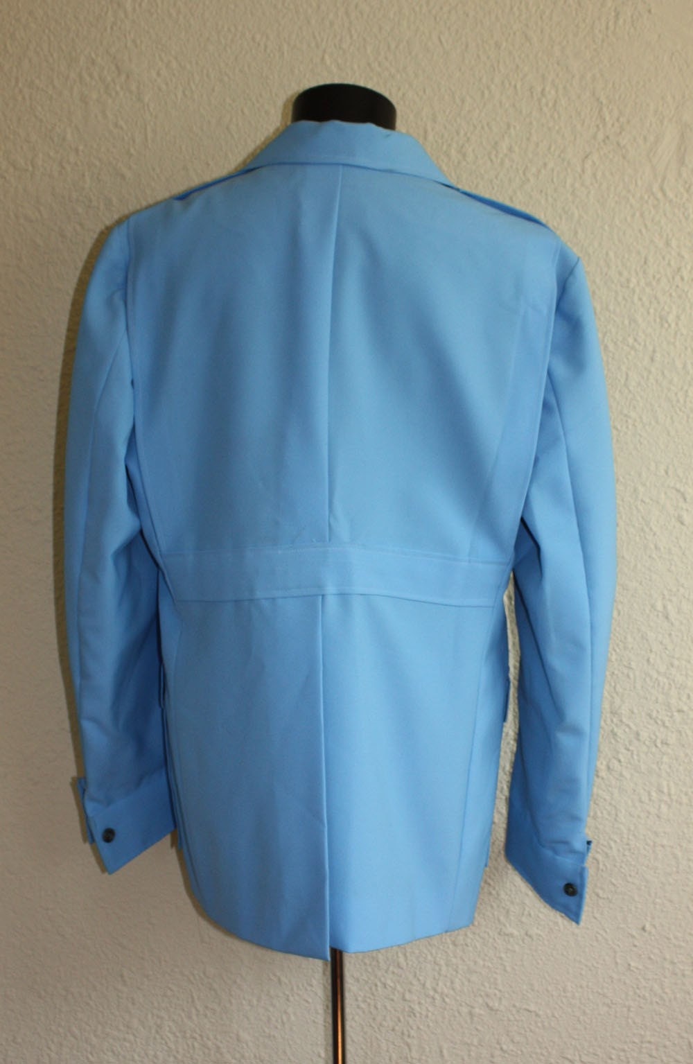 2 Piece Men's Sky Blue Leisure Suit Vintage 1970s