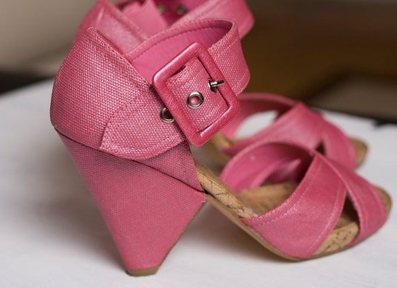 petal pink sandals