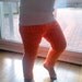 Private Listing for Sheer Funky Orange Leopard Leggings