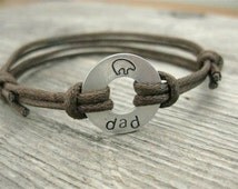 Popular items for fathers day bracelet on Etsy