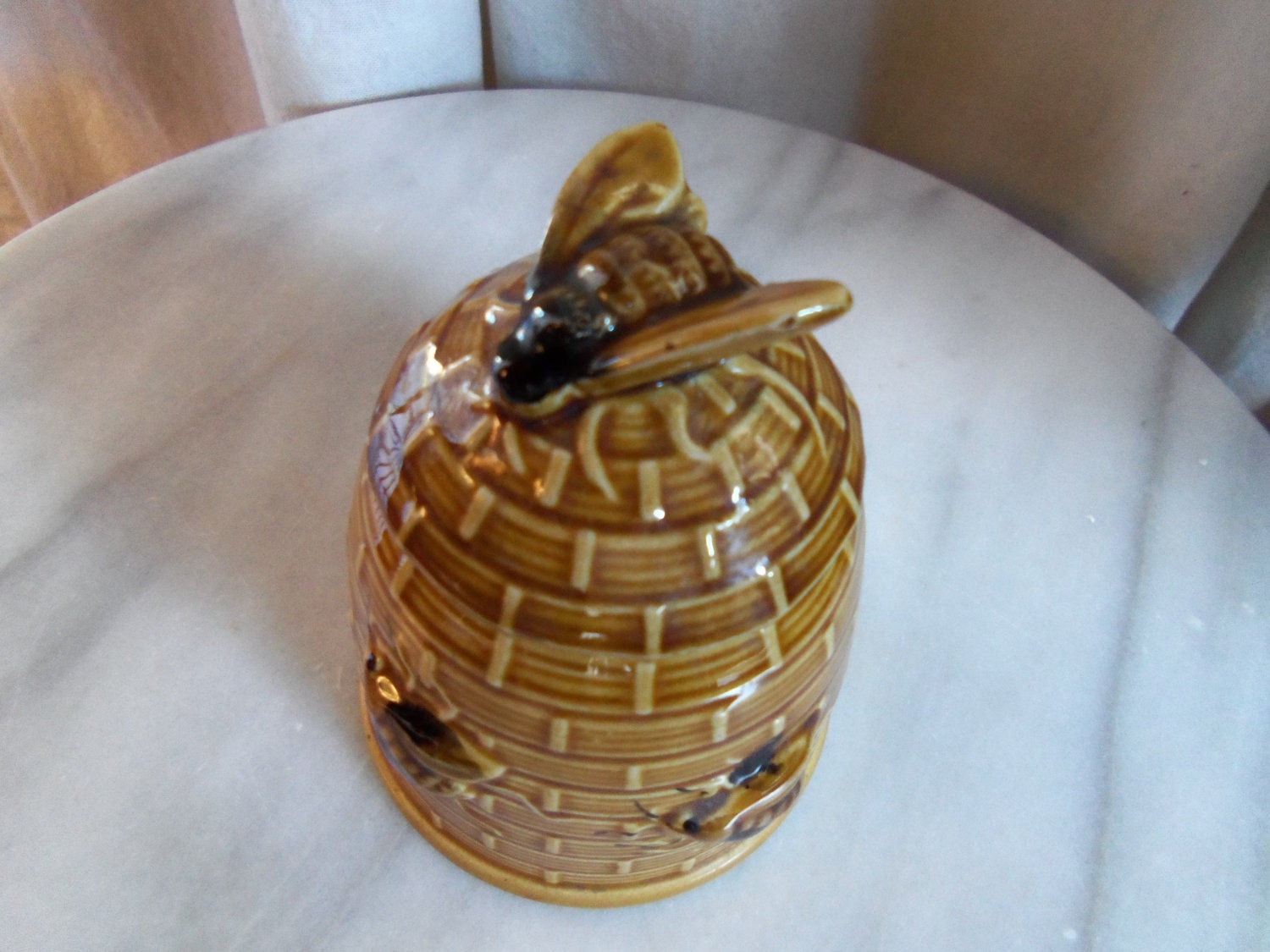 Vintage Honey Pot Honey Jar