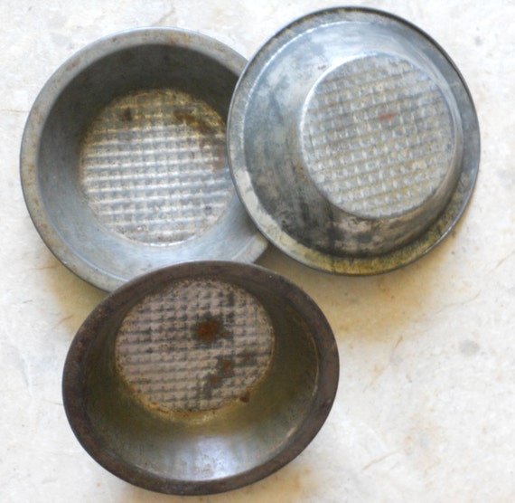Vintage Metal Tart Pans