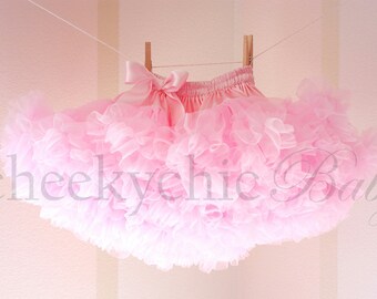 Items similar to Ruffle Romper VINTAGE PINK - by Cheeky Chic Baby on Etsy