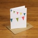party flags single card