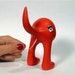 DOG BUTT FLOSS - Clifford Red dental floss dispenser