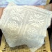 Vintage Greek Crochet Wedding Present Doily/Mat,Estate Collection 1954