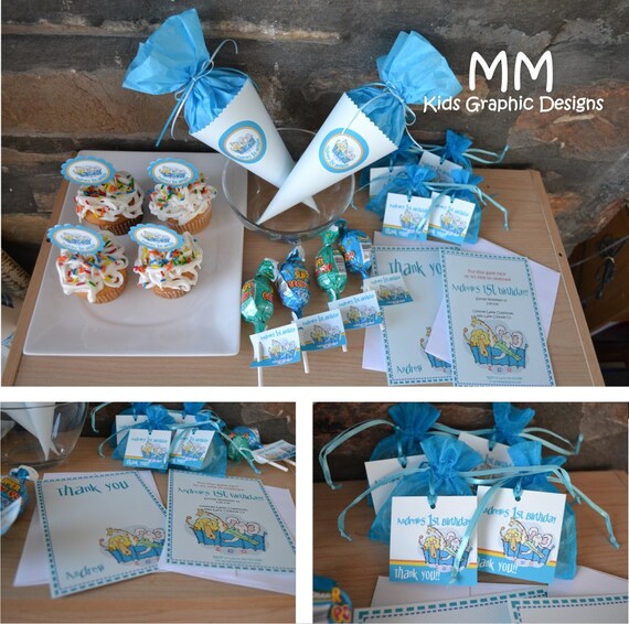 From the Zoo Theme - Birthday Custom Package - Set of 20 Il_570xn
