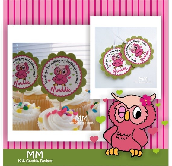 Owl Theme - Baby Shower Custom Package - Set of 20 Il_570xn