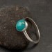 Turquoise Ring- Large Turquoise Ring- Silver Turquoise Ring- Sterling Silver Ring- December Birthstone- silver jewelry