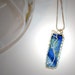 Pendant Created from a Recycled Grey Goose La'Orange Bottle