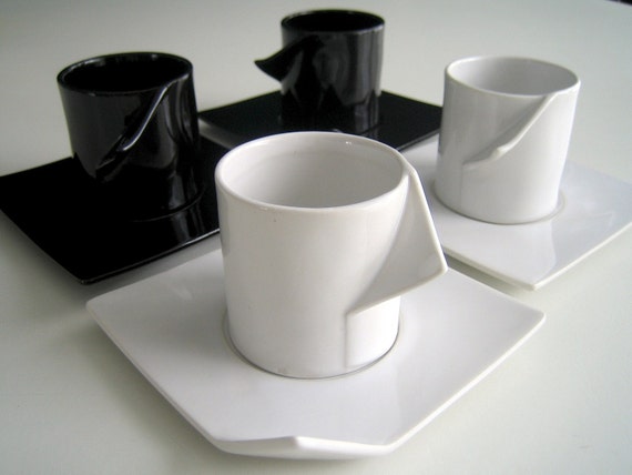 Japanese saucers and  tea vintage Origami Vintage japanese cups and saucers cups