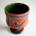 Signed Leopoldo De Mexico Indigenous Art Pottery Compote