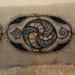 Art Deco metallic Applique on orig. crinoline Candy shape 1920's