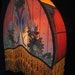 Antique Lamp Shade Arts & Crafts handmade Art deco/Art Nouveau lampshade Beaded fringe