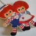 1970s Vintage Raggedy Ann and Andy AM Radio