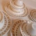 Vintage Corelle Butterfly Gold Dinner Service for 4