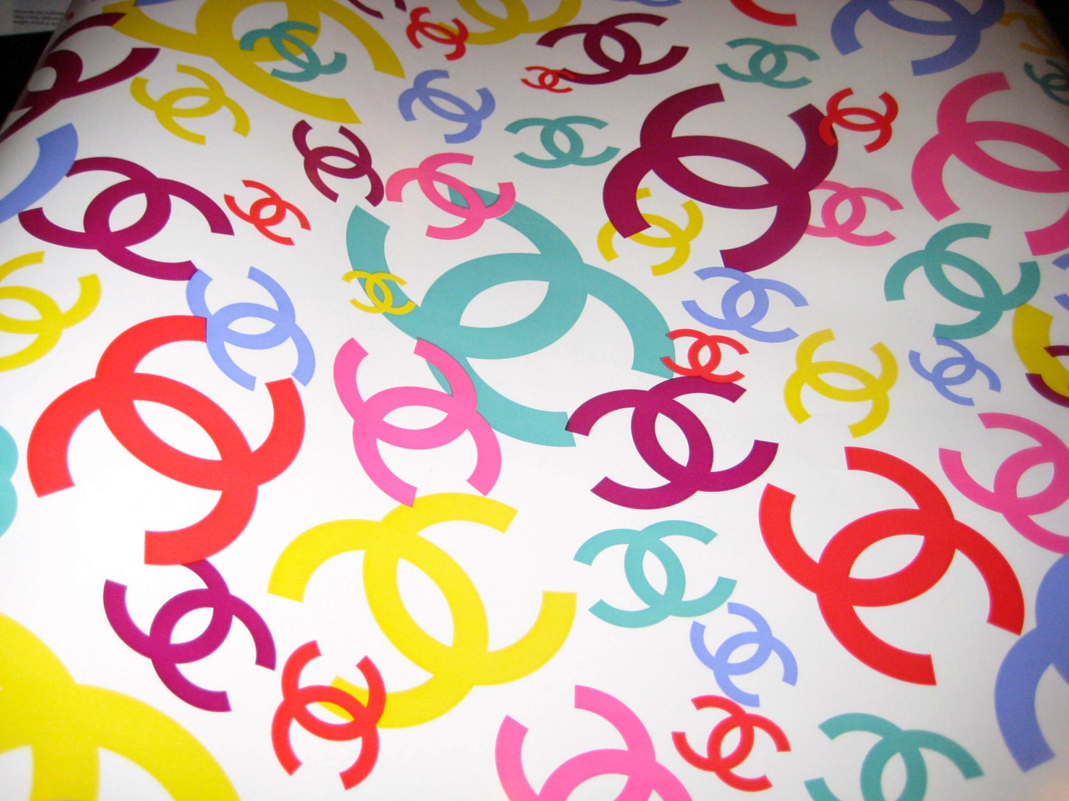 Chanel Wrapping Paper Authentic Chanel Cc By Yourfabulousfinds