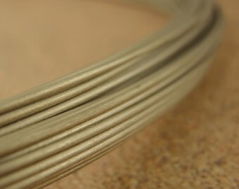 Pure Titanium Wire - 100% Guarantee - Specific for Jewelry Surgical Grade 1 - You Pick Gauge 12, 14, 16, 18, 20, 21, 22, 24, 26, 28, 30, 32