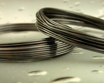 Premium Hematite Colored Wire - Half Hard - You Pick Gauge 20, 22, 24, 26 - 100% Guarantee