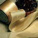 Extraordinary early rayon ribbon, simply divine, 2 inches wide, whisper pink