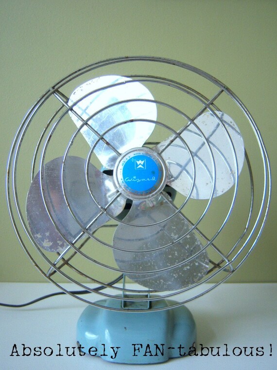 Vintage Wizard Desk Fan
