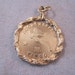 Estate 14K Virgo Pendant Charm in Bezel Zodiac Sign Aug 24 - Sept 22 3.1 grams
