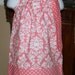 damask girls Pillowcase Dress damask Michael Miller baby toddler pink white polka dot