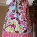 baby girl Pillowcase dress Easter dresses Joel dewberry heirloom blue , girls dress, toddler pillowcase dress