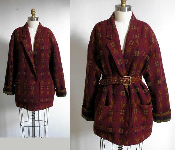 Oversize Fit Native American Tribal Pattern Jacket Coat | oversize fit native american tribal pattern jacket coat Oversize Fit Native American Tribal Pattern Jacket Coat | oversize fit native american tribal pattern jacket coat