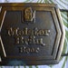 Meister Brau Vintage 70's Brass Beer Label Logo Belt Buckle Trucker Hipster