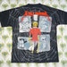T-shirt Vintage Metallica Pushead 1992 Ring Master AOP XL Oneita - État Fondu