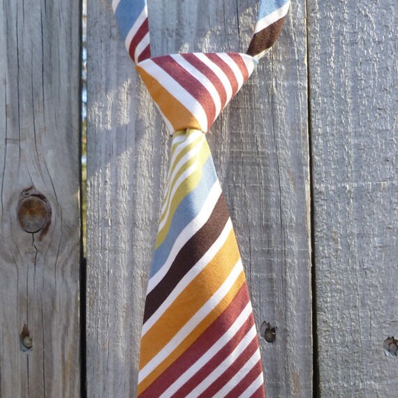 Items similar to Boy Necktie Infant/Toddler/Child MultiColored