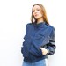 80s Navy Blue Members Only Jacket - Moto Jacket - Cafe Racer Jacket - Hipster Jacket - Windbreaker - Light Jacket - 44 8 10 12 M L