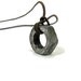 I Like Big Bolts (Upcycled Silver Bolt Brown Necklace)