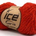 2 Skns Dark Orange Ice Soft Merino Wool Blend Yarn 80% Merino 295Y 15968