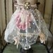 Dress Form on Vintage Glass Base
