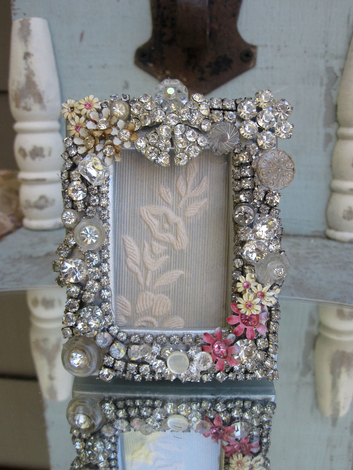 Vintage Jewelry Picture Frame
